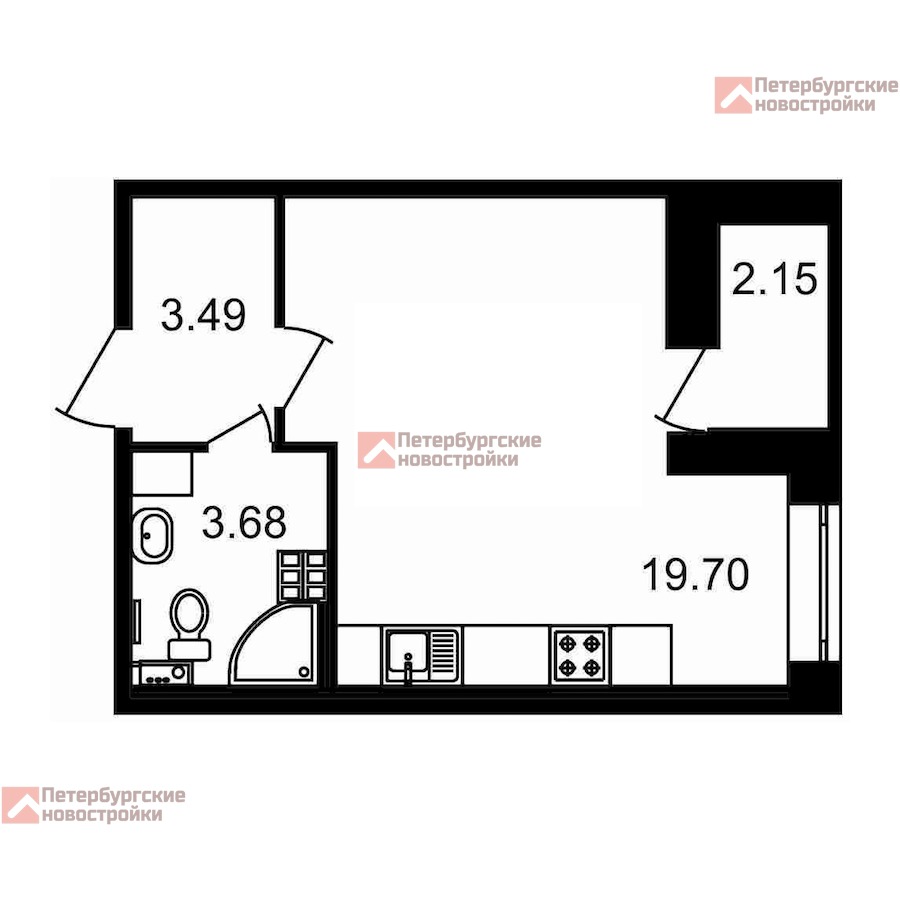 Студия В Спб Купить Новостройка