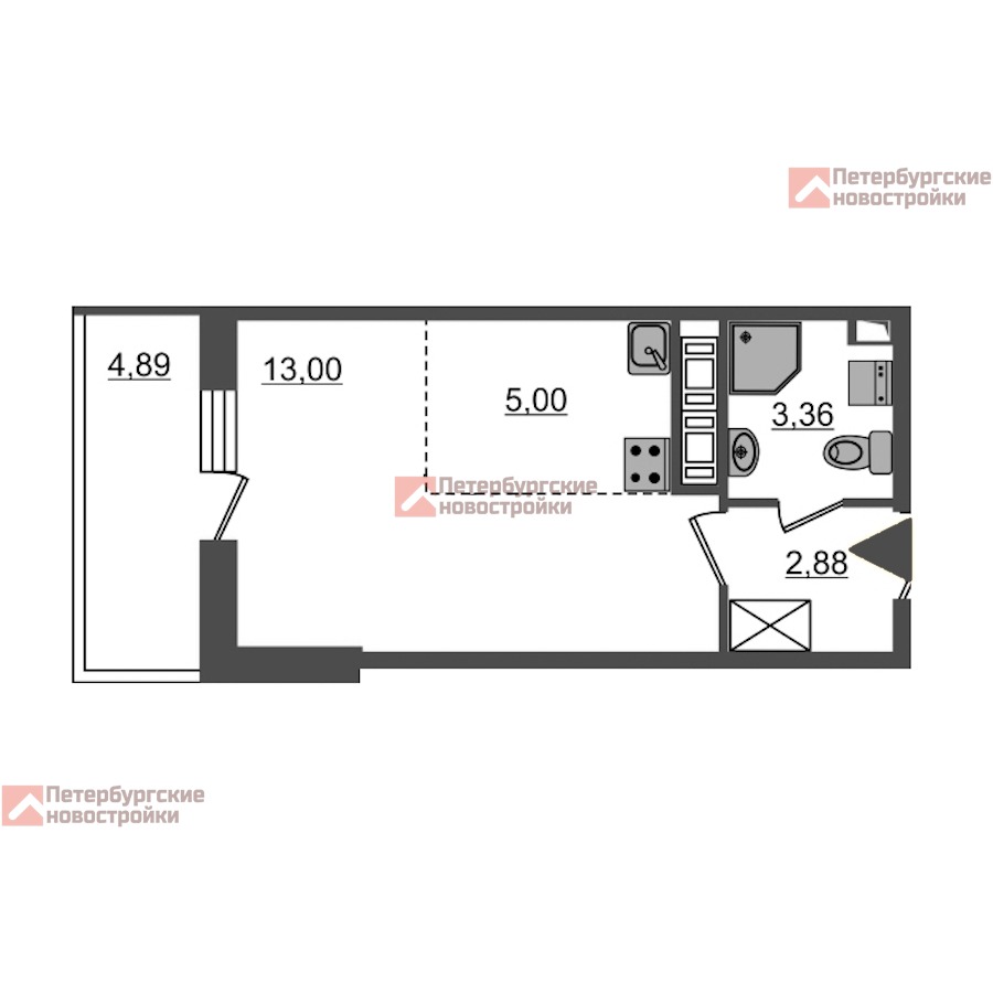 Студия В Спб Купить Новостройка