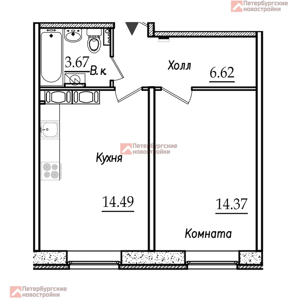 Купить 1 Ком Спб Новостройка От Застройщика