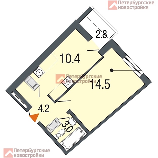 Купить 1 Ком Спб Новостройка От Застройщика